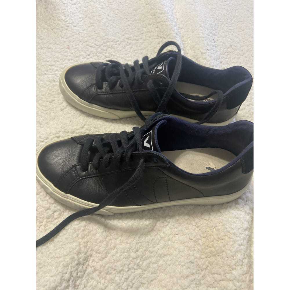 Veja Vegan leather low trainers - image 2