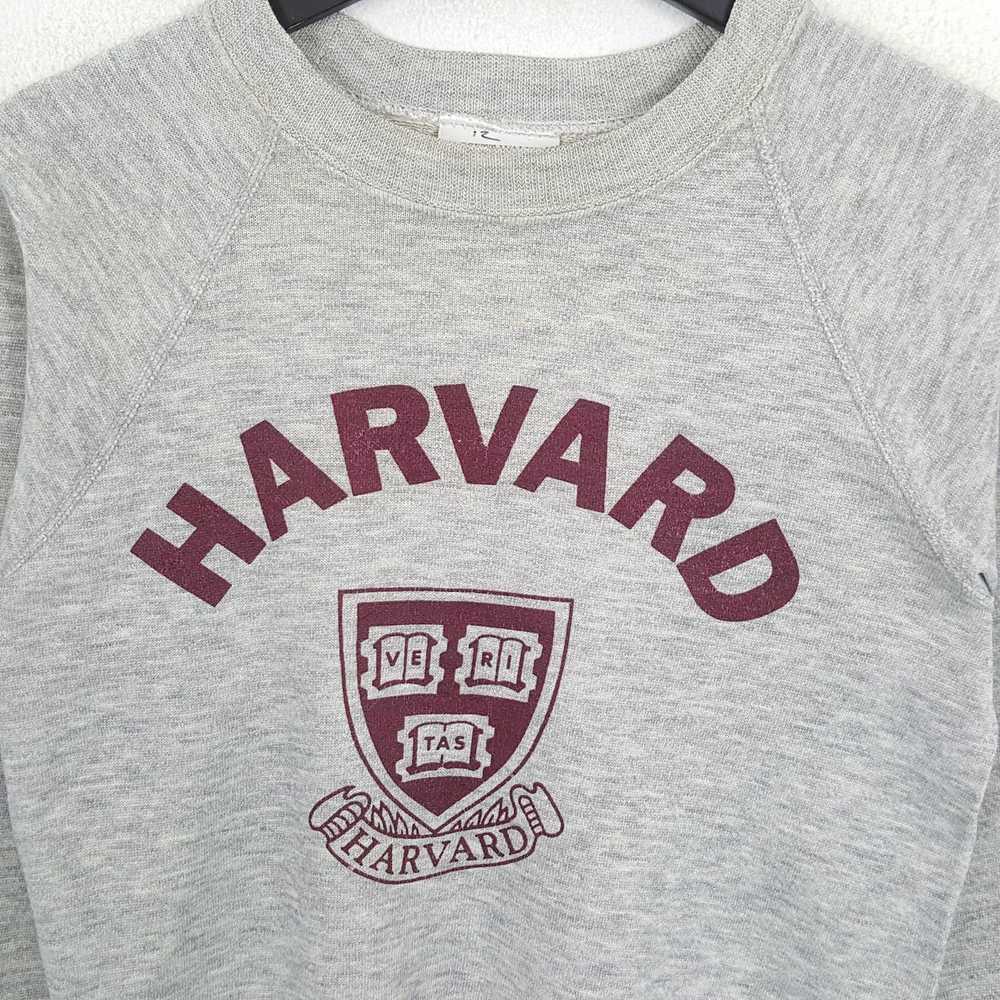 American College × Vintage HARVARD University Swe… - image 2