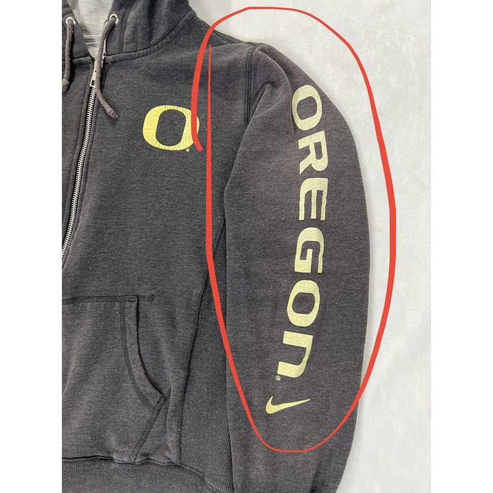 Nike Vintage Nike Oregon Ducks Hoodie Sweatshirt … - image 4