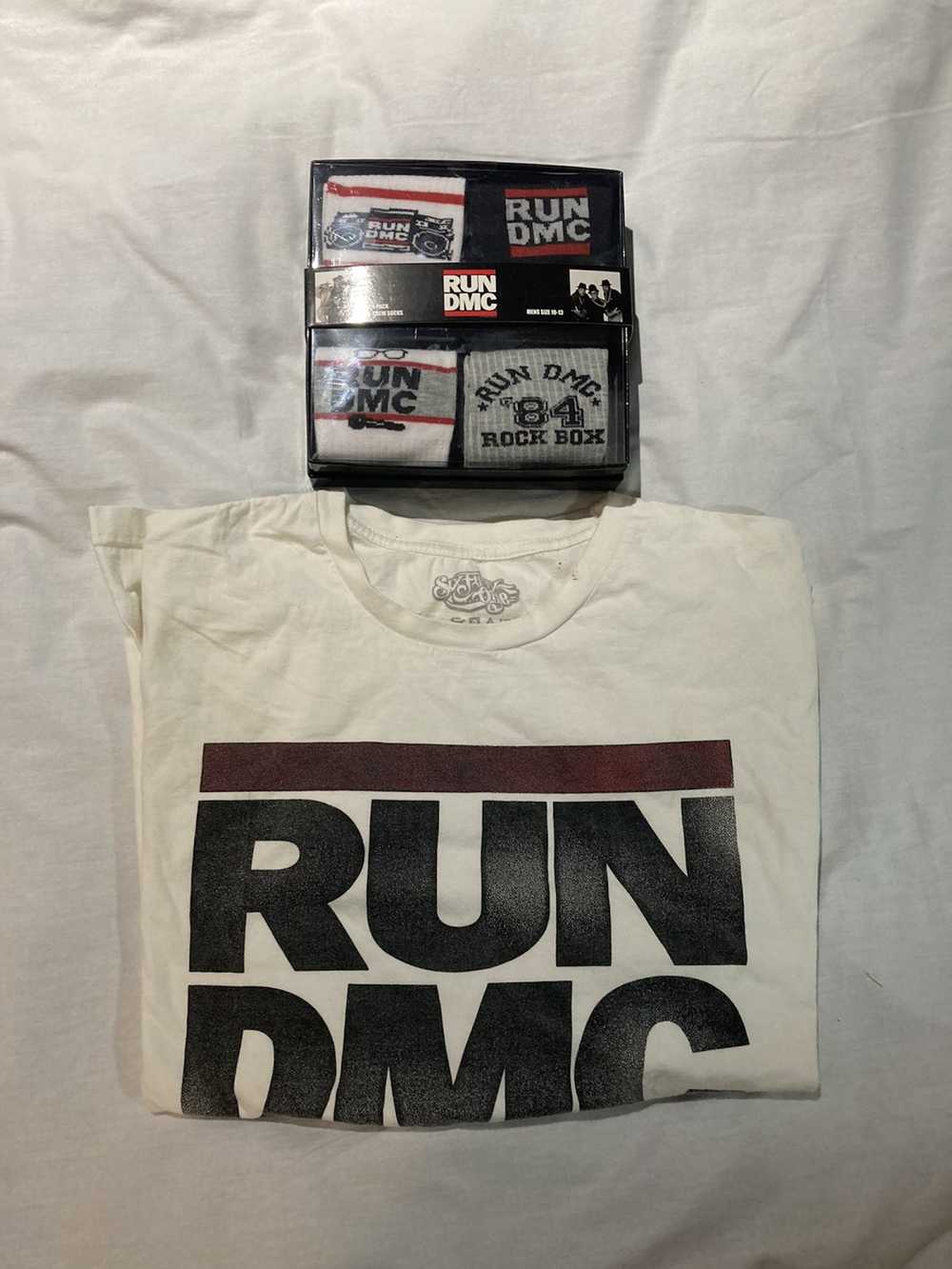 Run Dmc 2010 Run DMC T-shirt size large, + 4 pack… - image 10