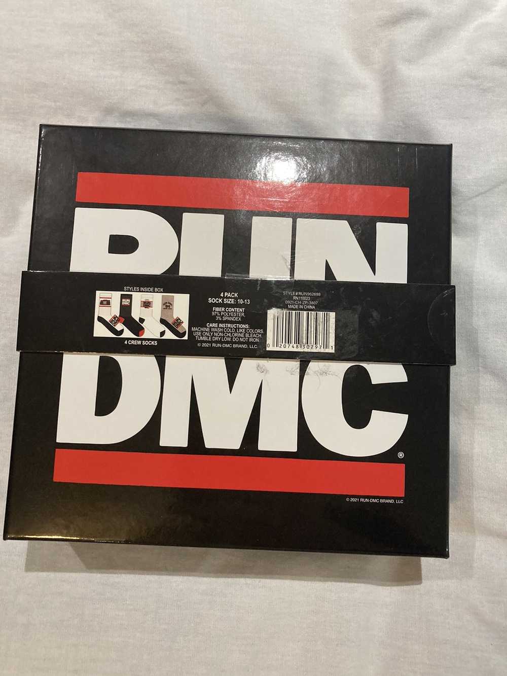 Run Dmc 2010 Run DMC T-shirt size large, + 4 pack… - image 7