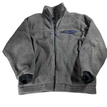 L.L. Bean Vintage LL Bean Snap T Fleece Jacket Me… - image 1