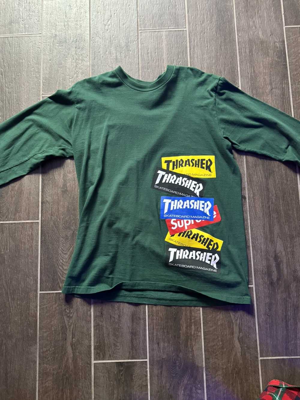 Supreme Supreme/thrasher collab long sleeve - image 1