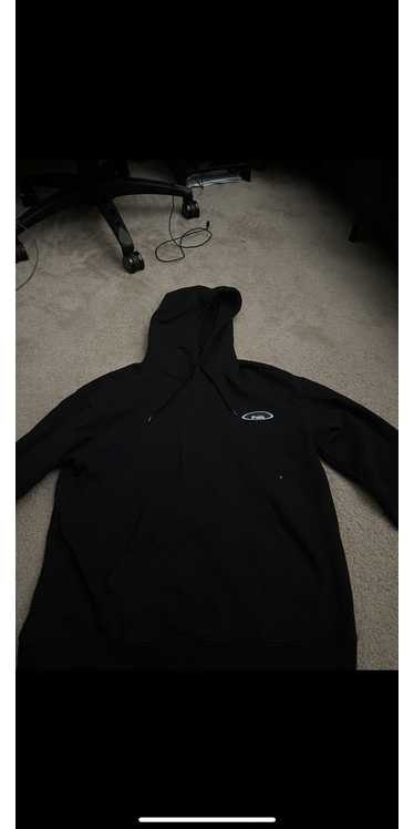 Streetwear simple black hoodie