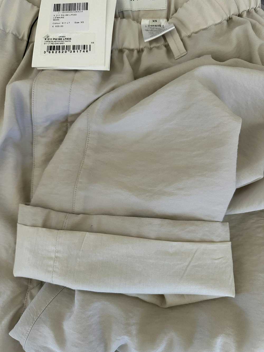 Lemaire Grey Silk Shirt Bodysuit Lemaire