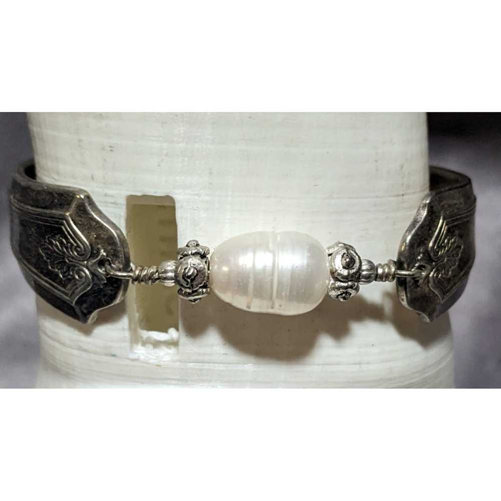 Other Twisted Sisters Pearl Spoon Bracelet - image 2