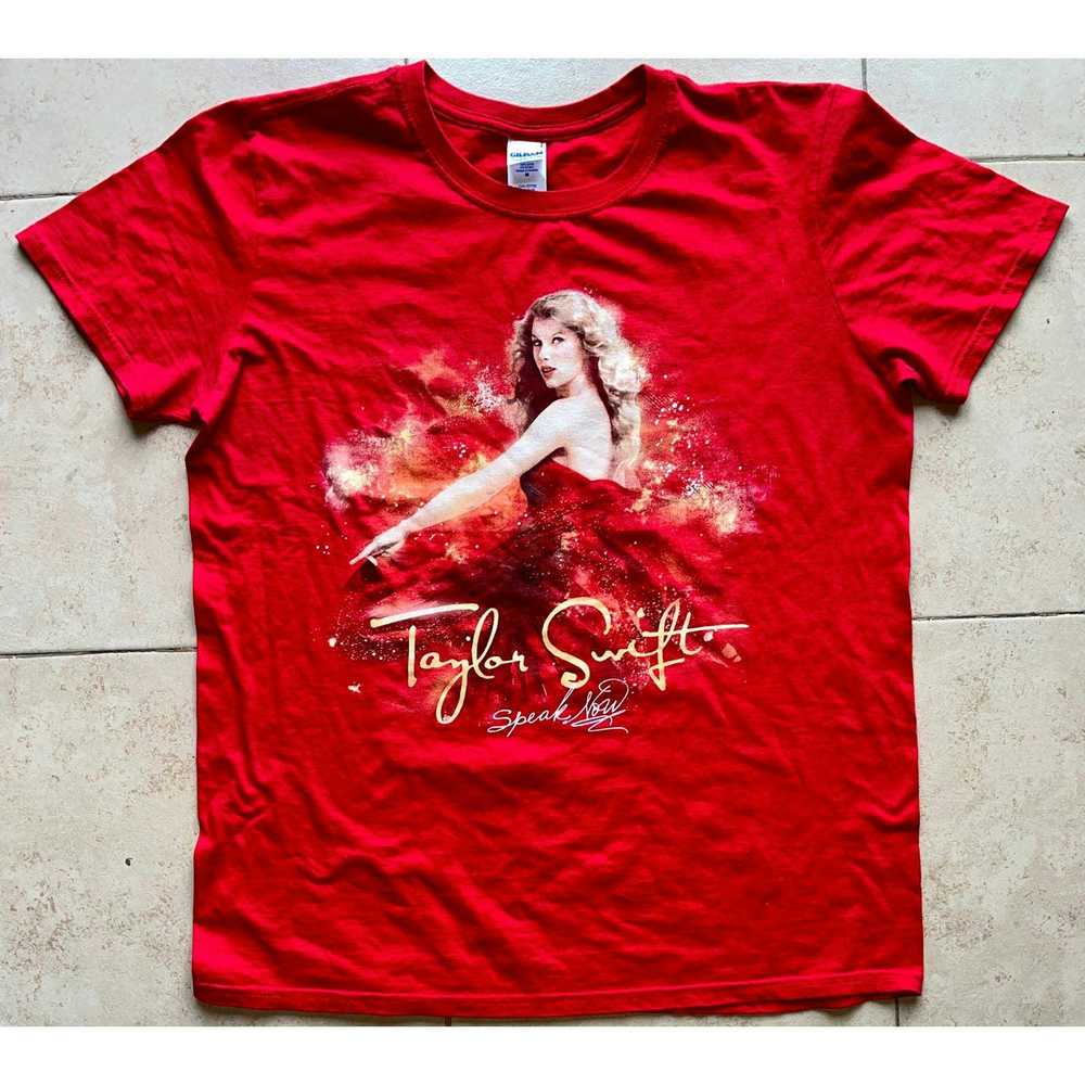 Gildan Taylor Swift 2011 Speak Now Tour T-shirt M… - image 2