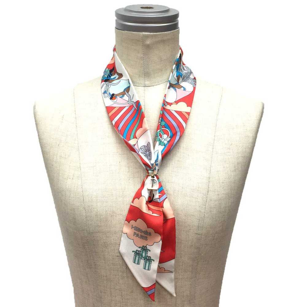 Hermes HERMES Twilly Scarf Muffler CARRES VOLANTS… - image 2