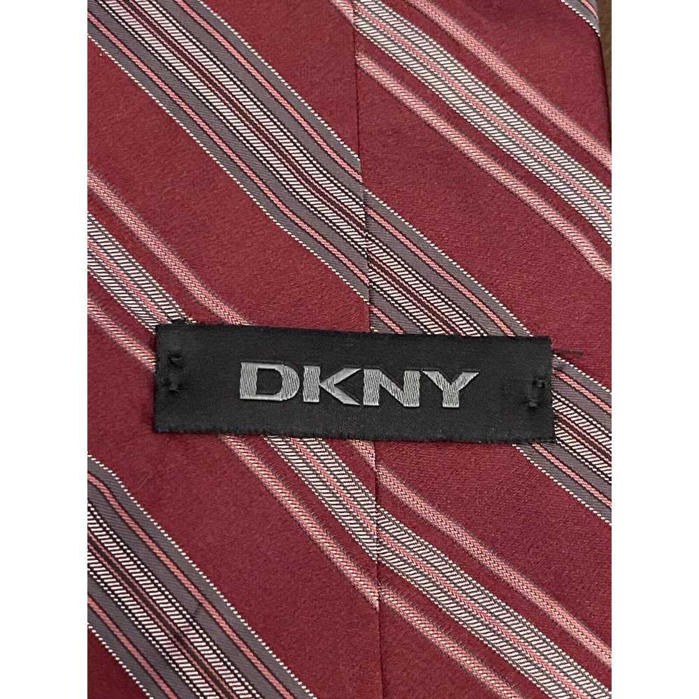 DKNY Dkny 100% Silk Men’s Neck Tie Made In Usa - image 8