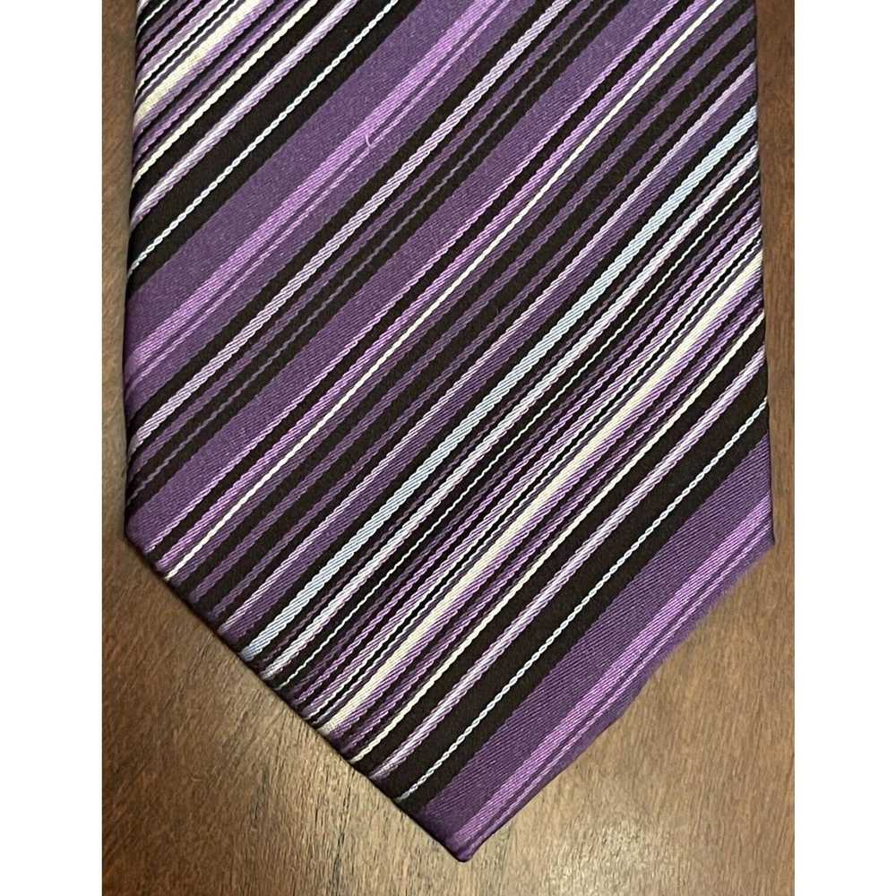 Other Bocara Purple Black Hand Made 100% Silk Mad… - image 1