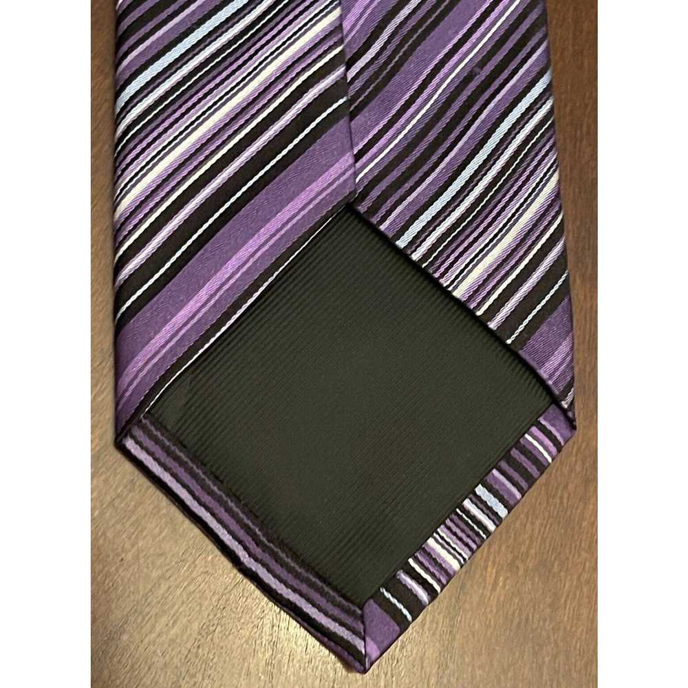 Other Bocara Purple Black Hand Made 100% Silk Mad… - image 2