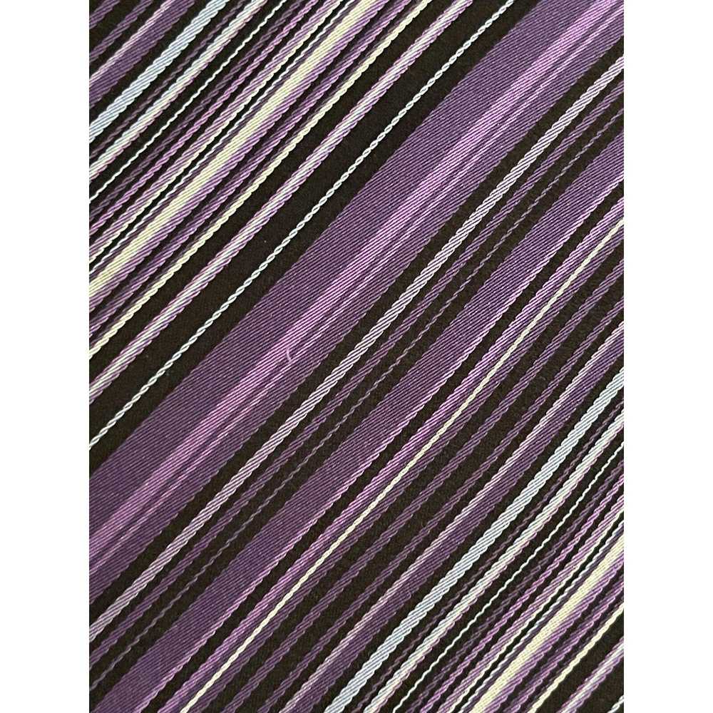 Other Bocara Purple Black Hand Made 100% Silk Mad… - image 9