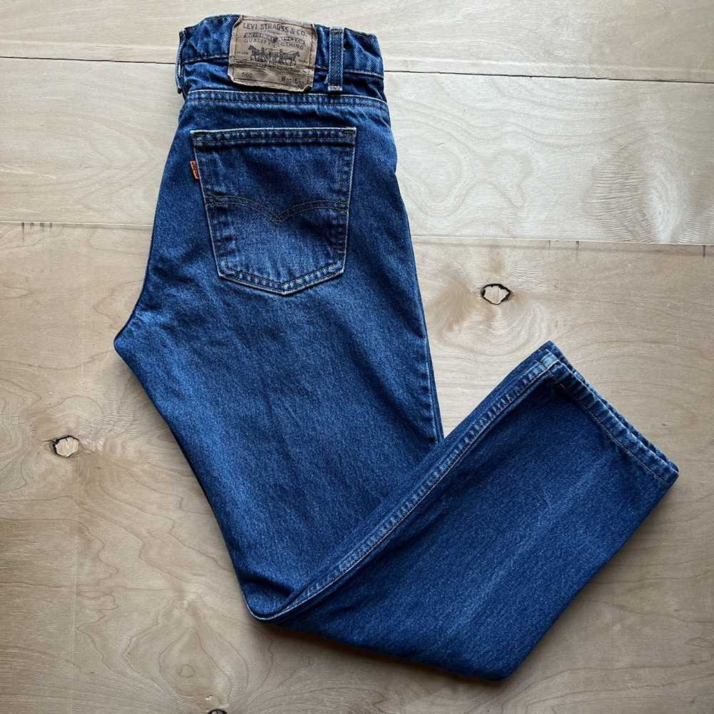 Levi's × Vintage Vintage Levis 506 Jeans 30x28 Bl… - image 1