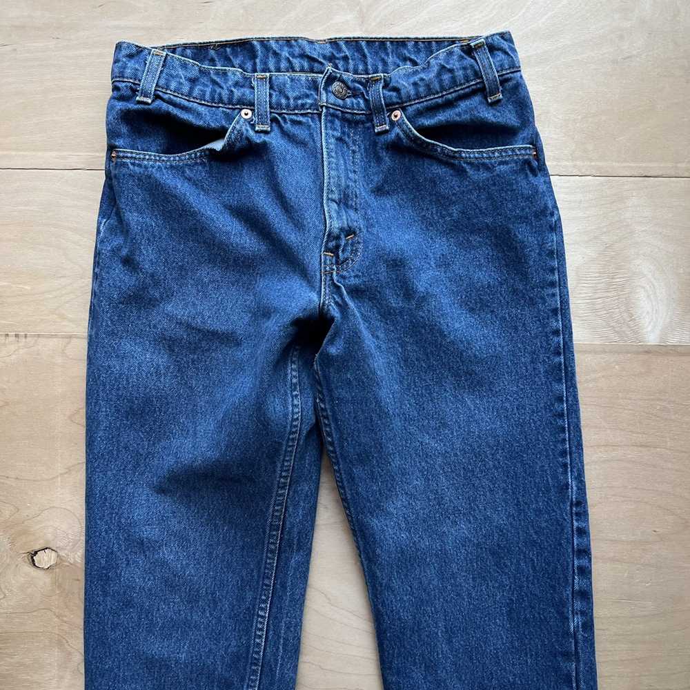 Levi's × Vintage Vintage Levis 506 Jeans 30x28 Bl… - image 2