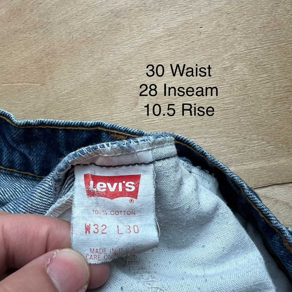 Levi's × Vintage Vintage Levis 506 Jeans 30x28 Bl… - image 4
