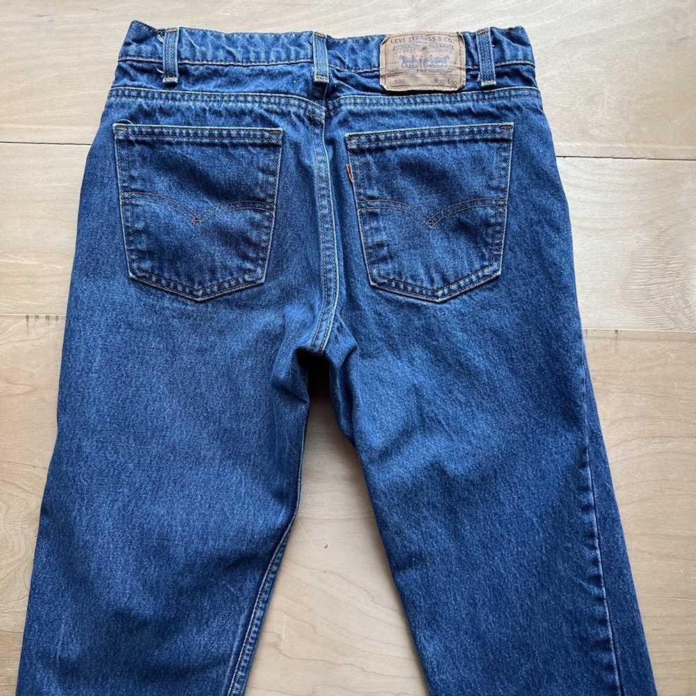 Levi's × Vintage Vintage Levis 506 Jeans 30x28 Bl… - image 6