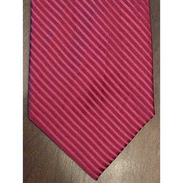 Axist Axist Red Hand Made 100% Silk Men’s Neck Ti… - image 1