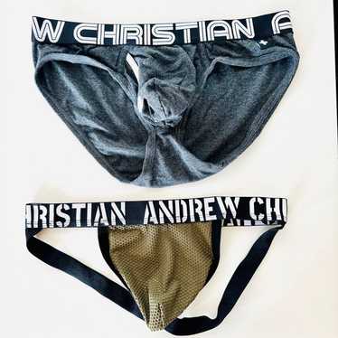 NWT Andrew Christian Medium Trophy Boy Brief Jock Almost Naked