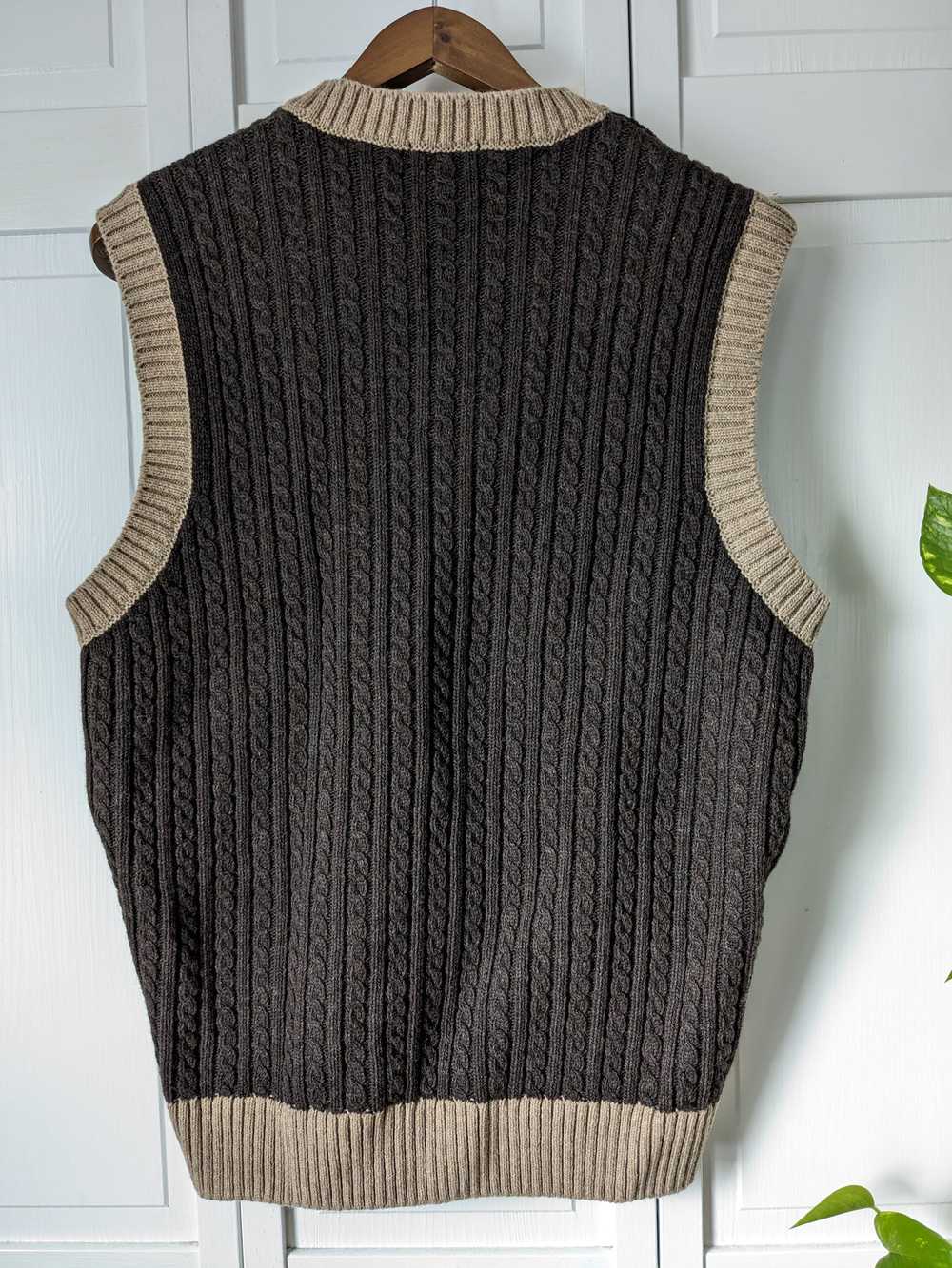 Knickerbocker Mfg Co Wool blend cable knit sweate… - image 2
