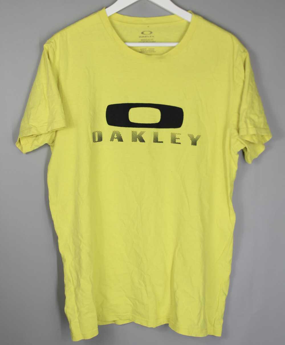 Oakley Vintage Distressed Oakley t-shirt yellow - image 1