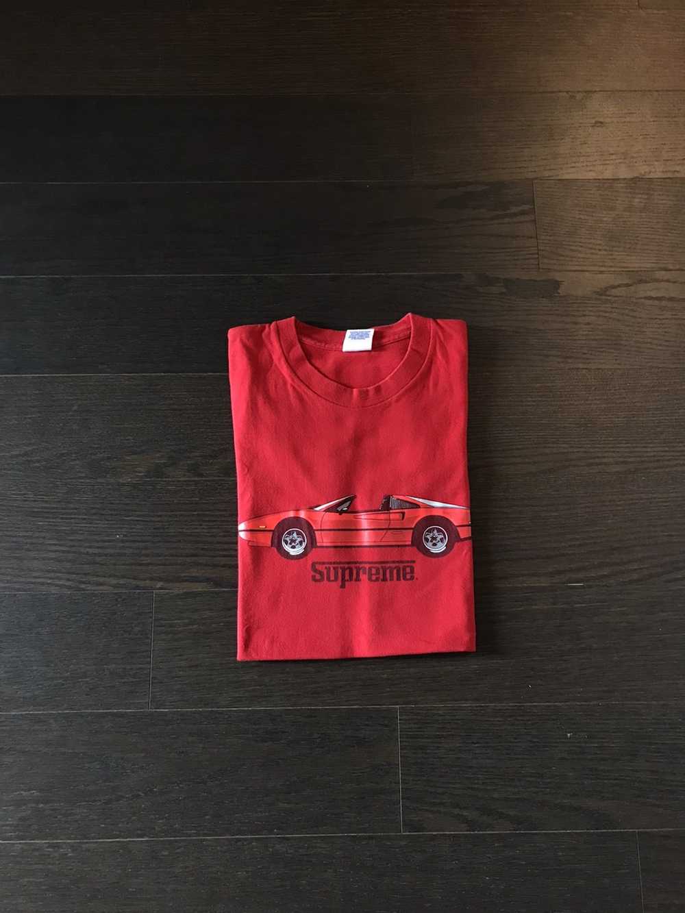 Supreme ferrari cheap tee