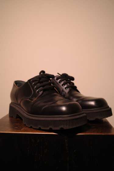 Gucci Gucci - Mystras Leather Derby Shoes -
