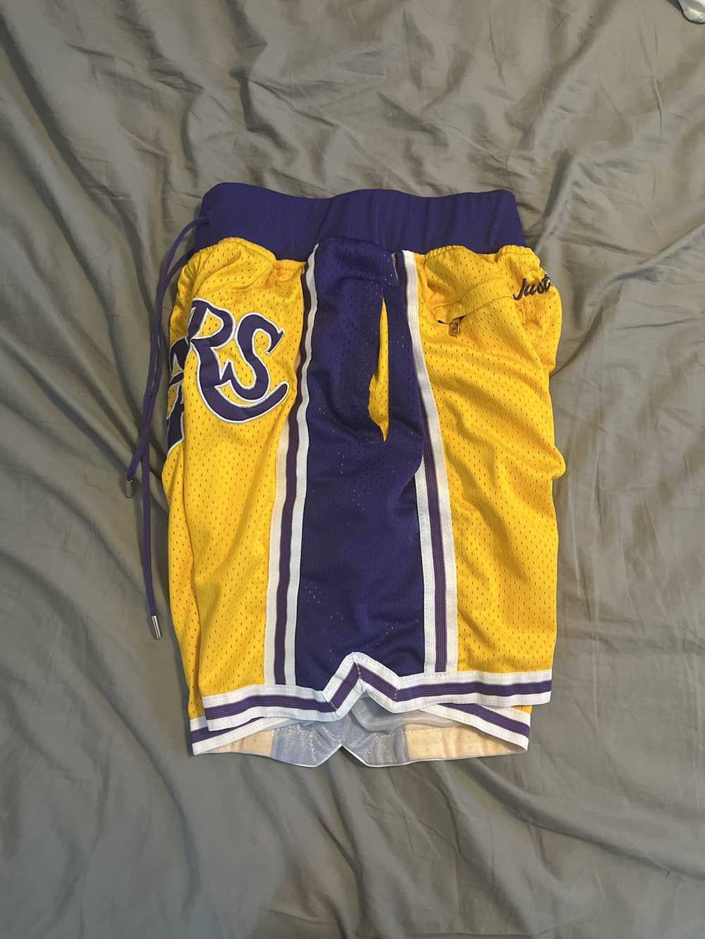 Just Don Just Don Lakers Shorts - image 3