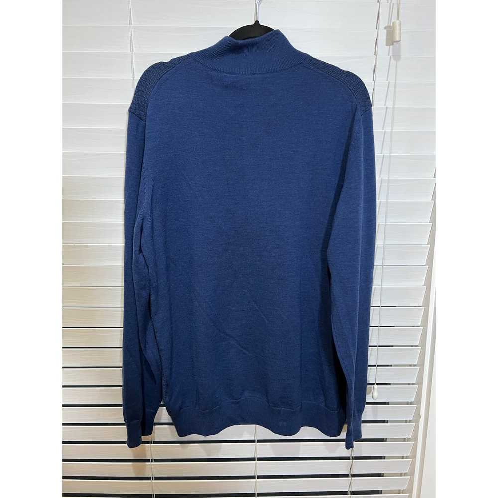 Hugo Boss Hugo Boss 100% Wool 1/4 Zip Pullover - … - image 5