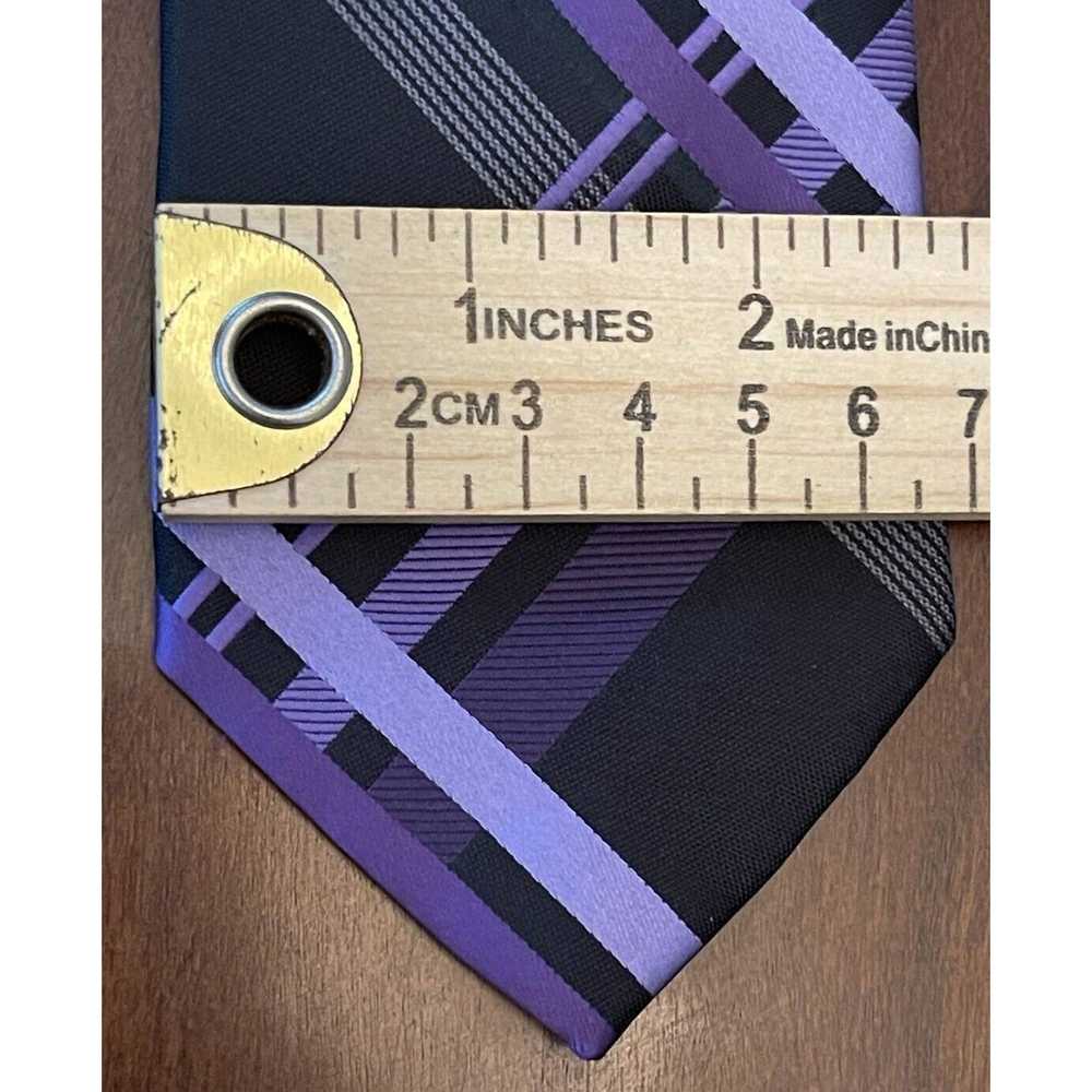 J. Ferrar J. Ferrar Purple Black 100% Polyester M… - image 4
