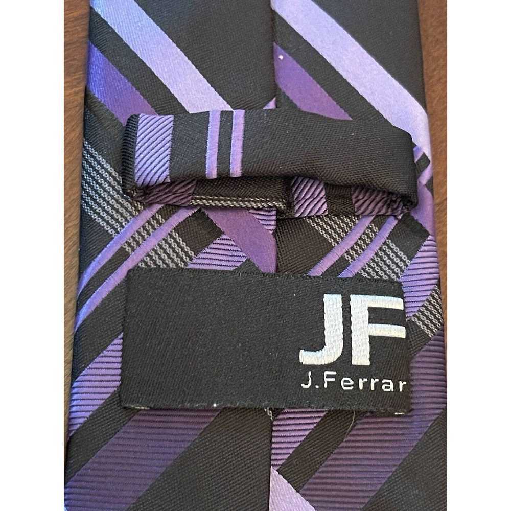 J. Ferrar J. Ferrar Purple Black 100% Polyester M… - image 8