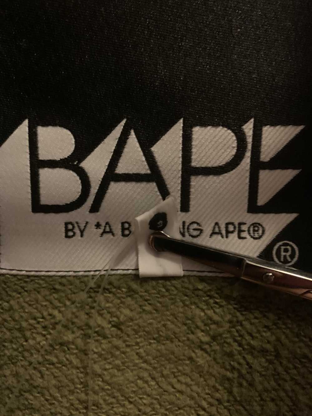 Bape OG BAPE M Green Camo Baseball / Varsity Jack… - image 6