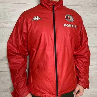 FEYENOORD ROTTERDAM FOOTBALL SOCCER TRACK JACKET PUMA sz XL