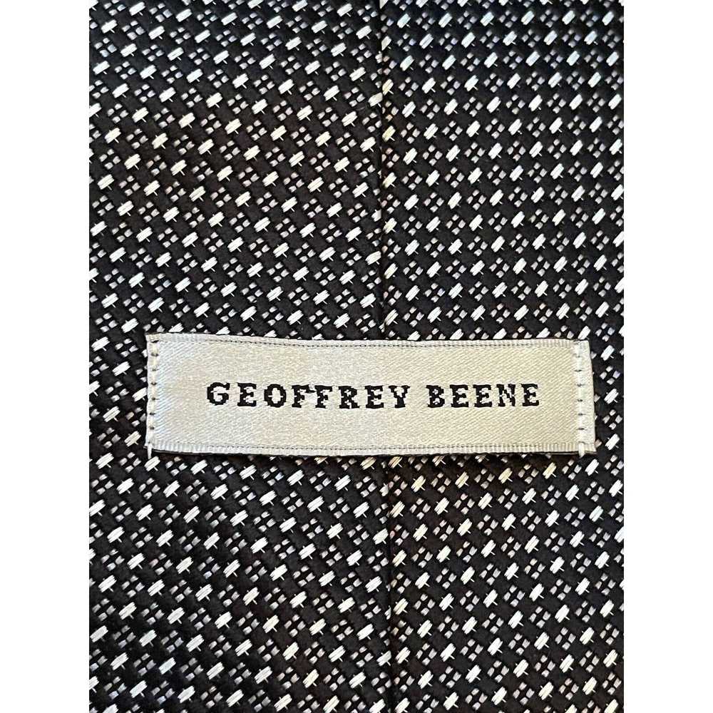 Geoffrey Beene Geoffrey Beene Black Hand Made 100… - image 8