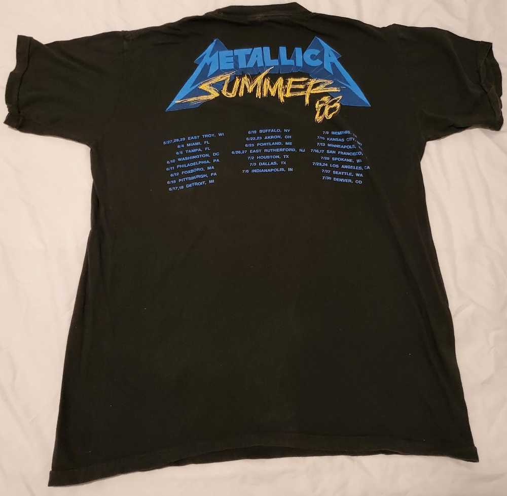 Band Tees × Tour Tee × Vintage Metallica Summer 1… - image 2