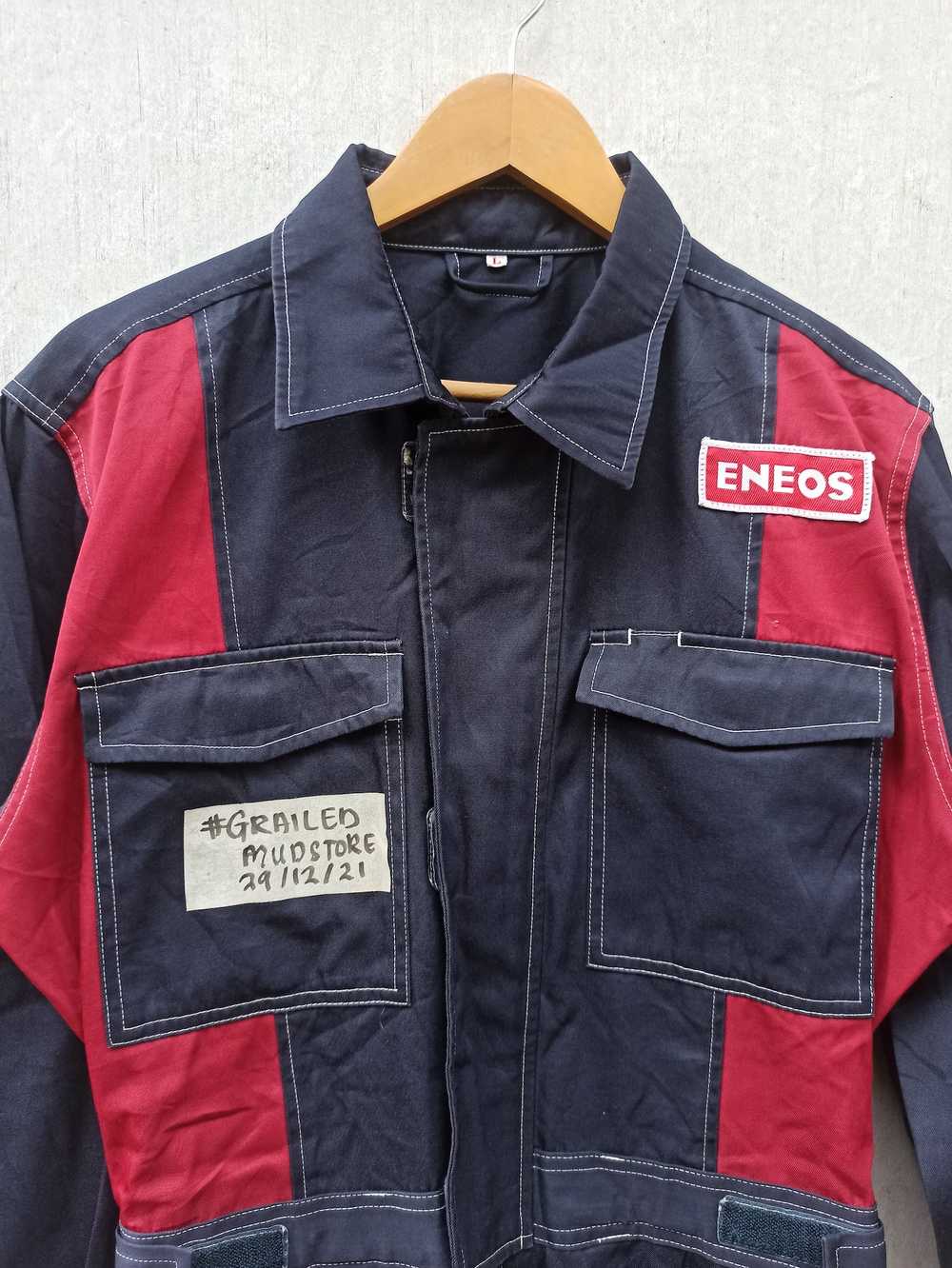 Overalls × Racing × Workers Vintage Eneos Racing … - image 8