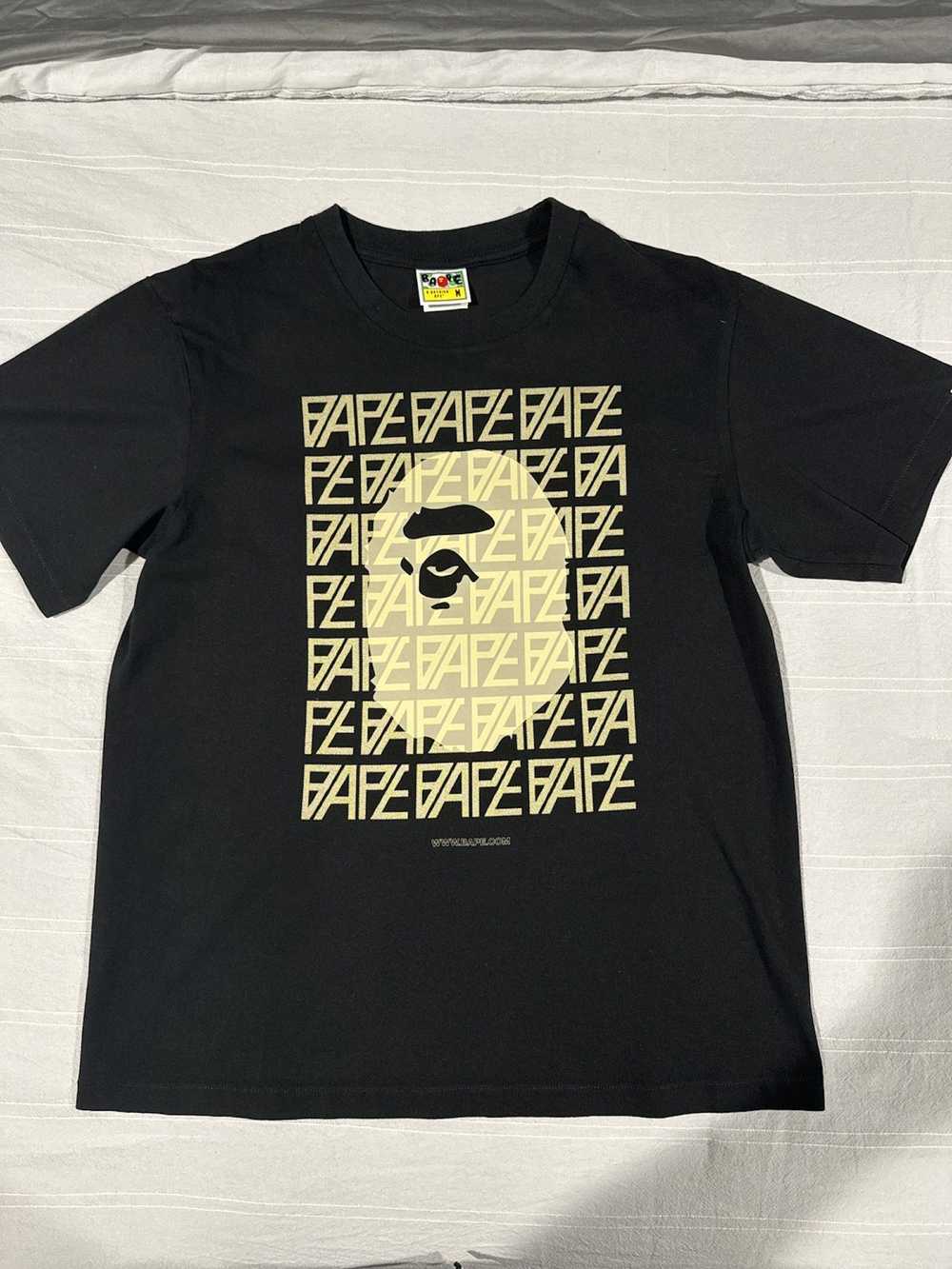 Bape Black Bape Tee - image 4