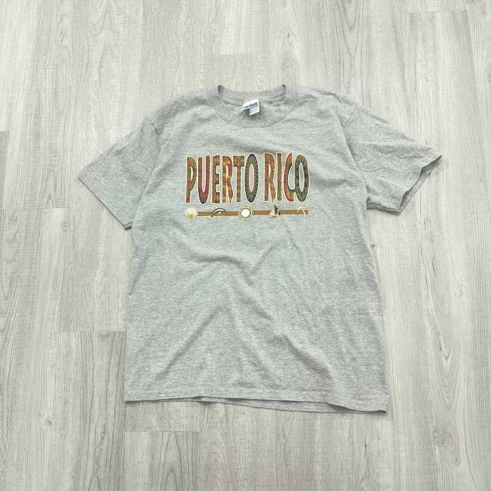 Vintage VINTAGE 90s Puerto Rico Spellout Graphic … - image 1