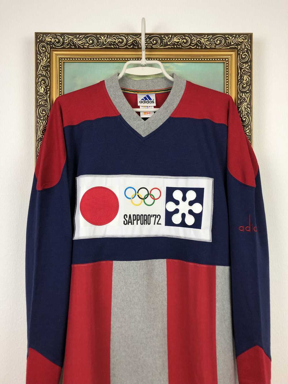 Adidas × Rare × Vintage Vintage Adidas Olympic Wi… - image 2