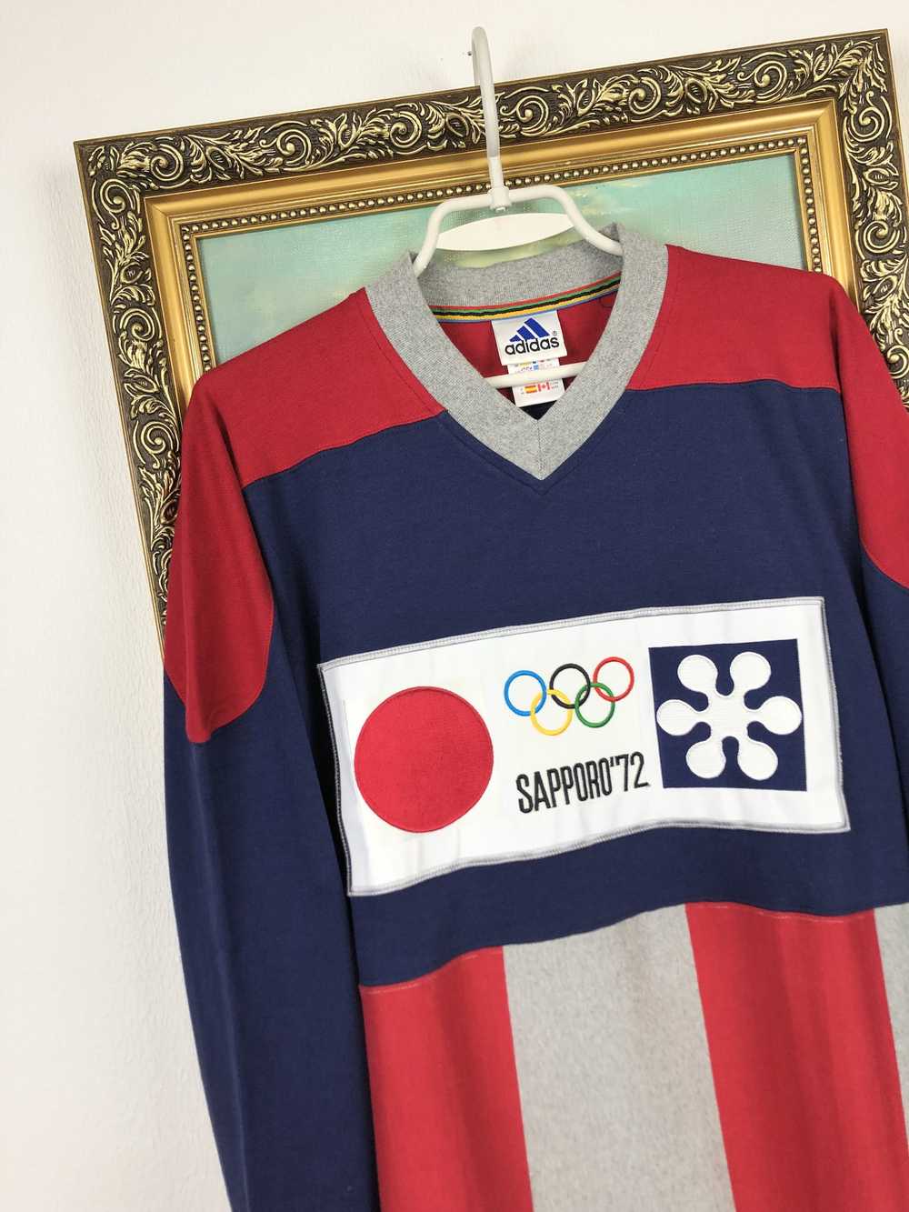 Adidas × Rare × Vintage Vintage Adidas Olympic Wi… - image 3