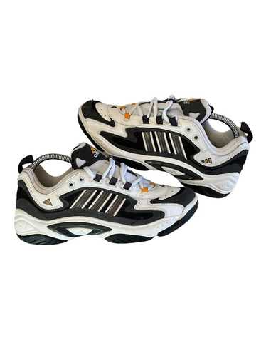 Adidas 1998 Vintage Adidas White Black Running Sh… - image 1