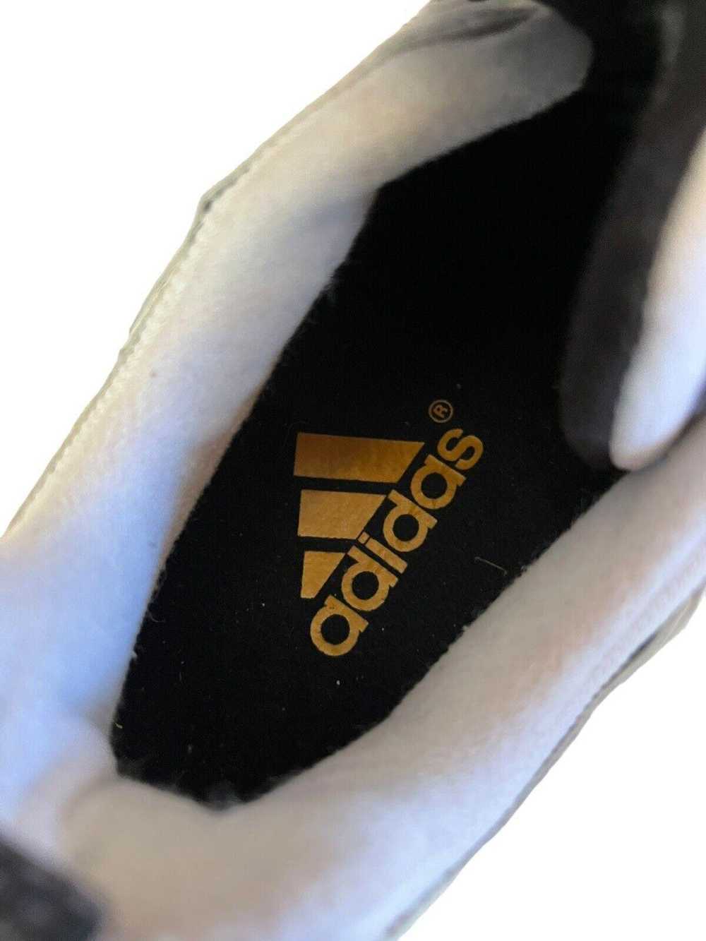 Adidas 1998 Vintage Adidas White Black Running Sh… - image 7