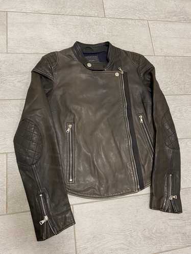 Calvin Klein × Leather Jacket × Vintage Calvin Kl… - image 1