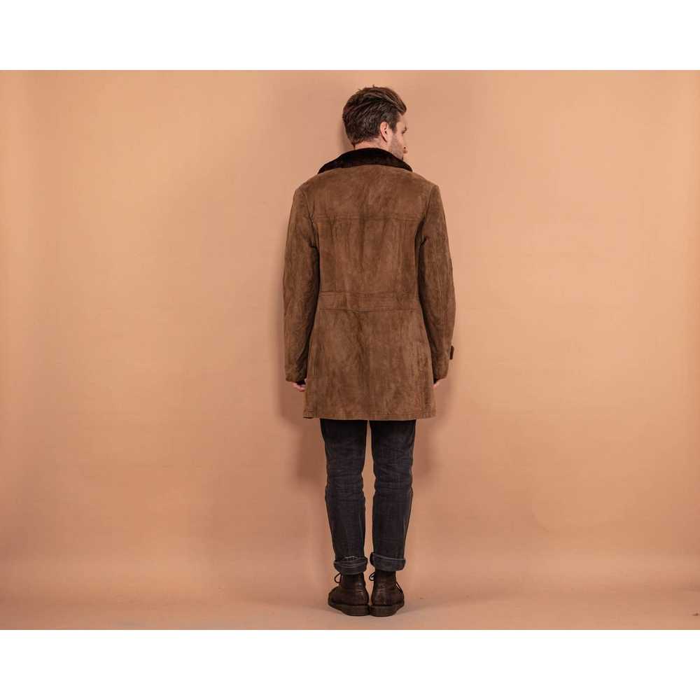 Retro Jacket × Sheepskin Coat × Vintage Vintage 7… - image 3