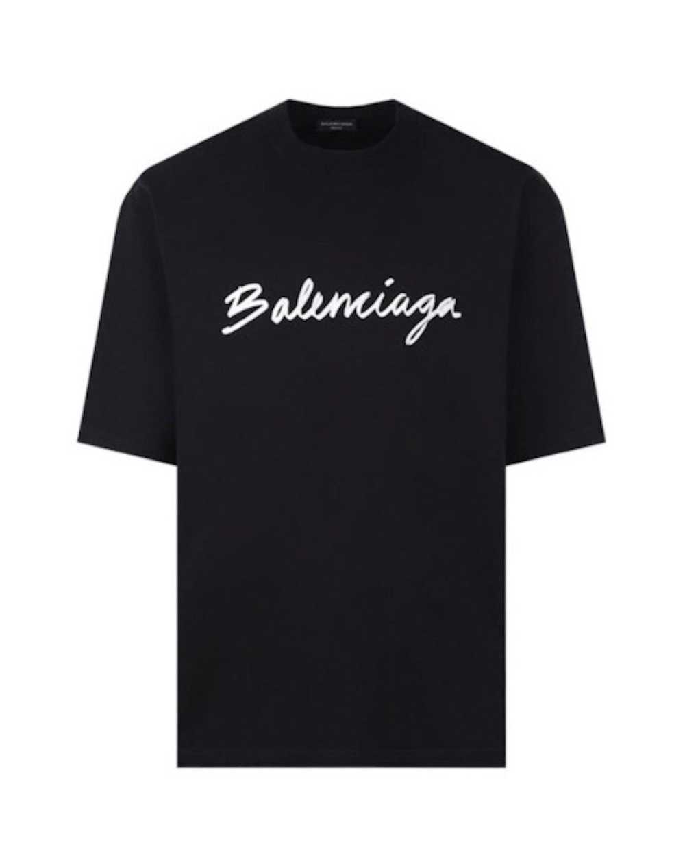 Balenciaga Balenciaga FW22 Hand-printed Logo Shor… - image 6