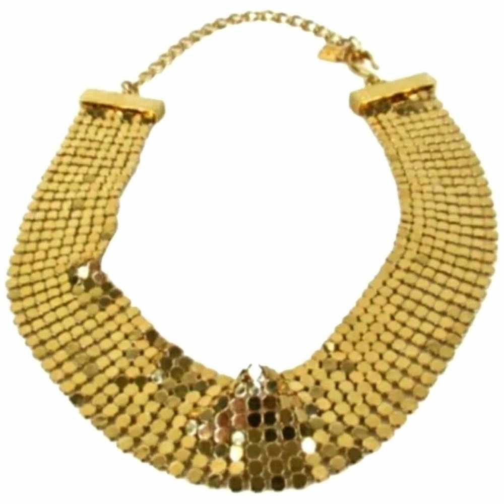 Vintage Givenchy Gold Collar/Choker. - image 2