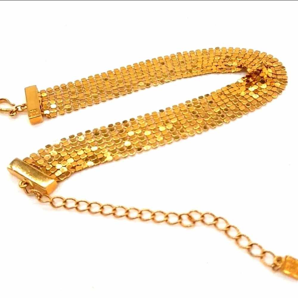 Vintage Givenchy Gold Collar/Choker. - image 3