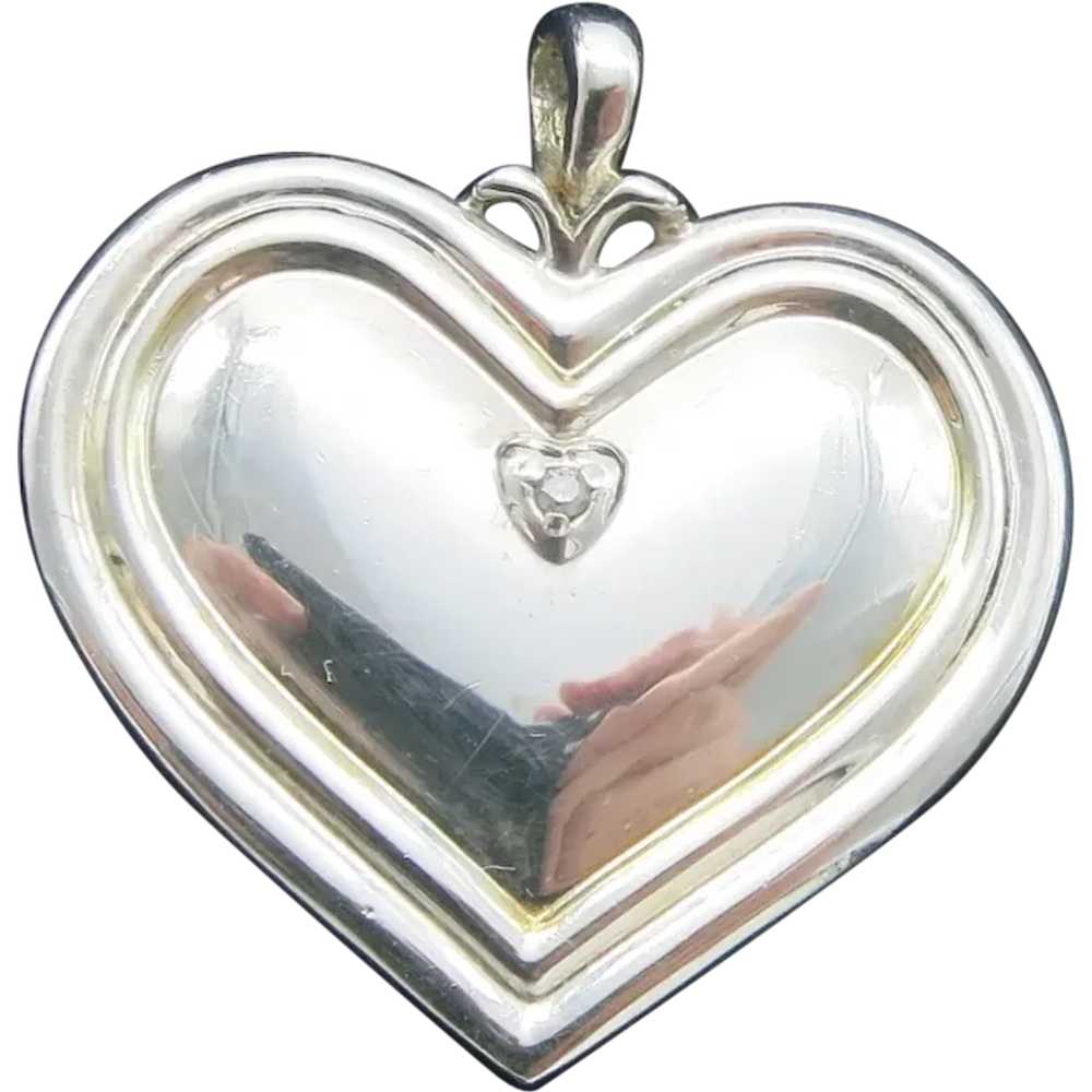 Sterling Silver Heart Pendant "My Daughter My Joy… - image 1