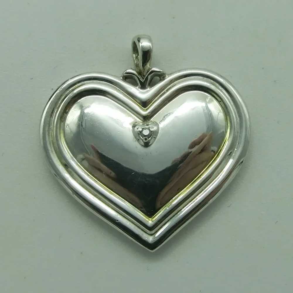 Sterling Silver Heart Pendant "My Daughter My Joy… - image 4