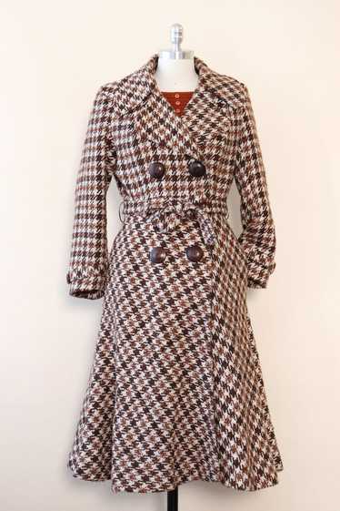 Cocoa Houndstooth Princess Coat S/M