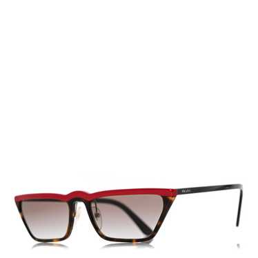 PRADA Catwalk Sunglasses SPR 19U Black Red